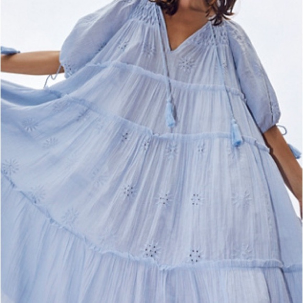 Free People Celestial Skies Midi Dress